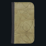 Schilderen van gekoppelde cirkels door Jennifer Go Galaxy S4 Portemonnee Hoesje<br><div class="desc">Dit is wat er gebeurt als een Venn-diagram uit de hand loopt! Dit Jennifer Goldberger schilderij bevat cirkels die elkaar verbinden en overlappen. Koop vandaag nog je kopie!</div>
