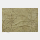 Schilderen van gekoppelde cirkels door Jennifer Go Theedoek (Horizontaal)