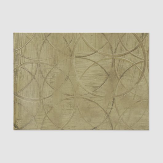 Schilderen van gekoppelde cirkels door Jennifer Go Tissuepapier (Voorkant)