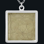 Schilderen van gekoppelde cirkels door Jennifer Go Zilver Vergulden Ketting<br><div class="desc">Dit is wat er gebeurt als een Venn-diagram uit de hand loopt! Dit Jennifer Goldberger schilderij bevat cirkels die elkaar verbinden en overlappen. Koop vandaag nog je kopie!</div>