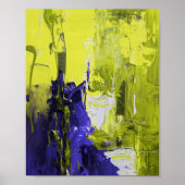 Schilderen van geplateerde wandkunst. poster (Voorkant)