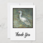 Schilderen van grot in water bedankkaart (Voorkant)