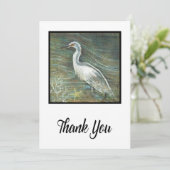 Schilderen van grot in water bedankkaart (Staand voorkant)