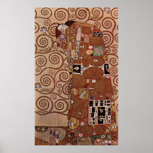 Schilderen van Gustav Klimt: De Embrace (circa 190 Poster