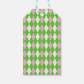 Schilderen van het Baby shower van Golf Baby Girl  Cadeaulabel (Achterkant)