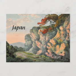 schilderen van het Japanse platteland Souvenir Briefkaart
