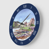 Schilderen van het kasteel van Eilean Donan Grote Klok (Hoek)