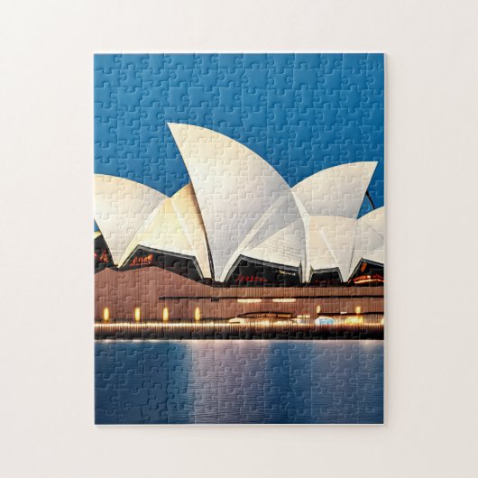 Schilderen van het Opera House in Sydney Legpuzzel (Verticaal)