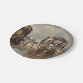  schilderen van het paleis met fijne kunsten papieren bordje (Gekanteld)