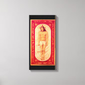 Schilderen van het schilderij van het schilderij v canvas afdruk (Voorkant)