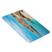 Schilderen van het strand van Dubrovnik Magneet (Rechterzijde)