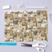  schilderen van honden tissuepapier (Craft)