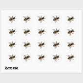 Schilderen van honingbijen Stickers ter illustrati (Vel)