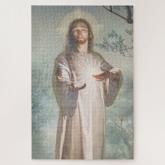  schilderen van Jezus Christus Legpuzzel (Verticaal)