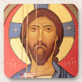 schilderen van Jezus Drankjes Onderzetter (Voorkant)