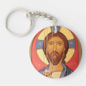 schilderen van Jezus Sleutelhanger (Voorkant)
