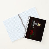 Schilderen van kaarsen en rozen notitieboek (Binnen)