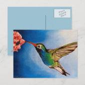 Schilderen van kalkoenkolie briefkaart (Voorkant / Achterkant)
