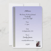 Schilderen van kastanjepaardolie kaart (Achterkant)