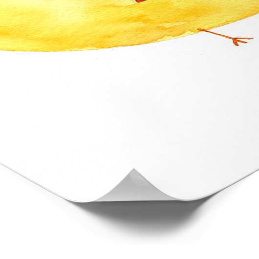 Schilderen van kippen | Galerij met omlijsting Poster (Hoek)