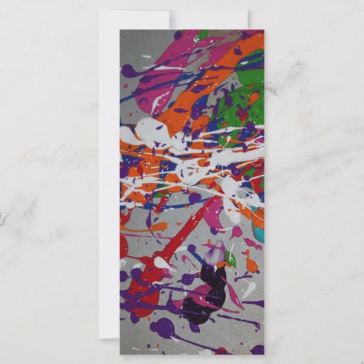 Schilderen van koekjesblad - Bladwijzer (Achterkant)