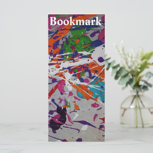 Schilderen van koekjesblad - Bladwijzer (Staand voorkant)