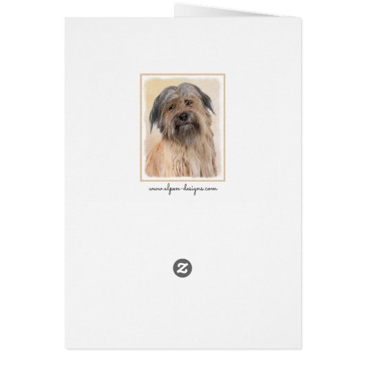 Schilderen van kuddes van Pyrenean - Kute Original (Achterkant)