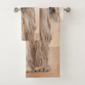 Schilderen van kuddes van Pyrenean - Kute Original Bad Handdoek (Insitu)