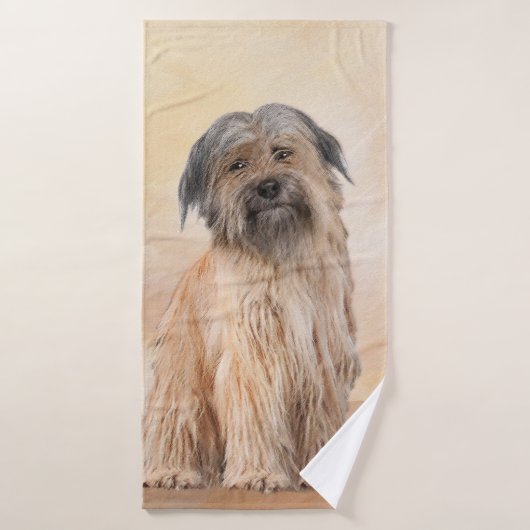 Schilderen van kuddes van Pyrenean - Kute Original Bad Handdoek (Badhanddoek)