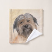 Schilderen van kuddes van Pyrenean - Kute Original Bad Handdoek (Wasdoekje)