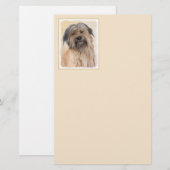 Schilderen van kuddes van Pyrenean - Kute Original Briefpapier (Voorkant / Achterkant)