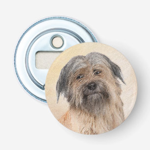 Schilderen van kuddes van Pyrenean - Kute Original Button Flesopener
