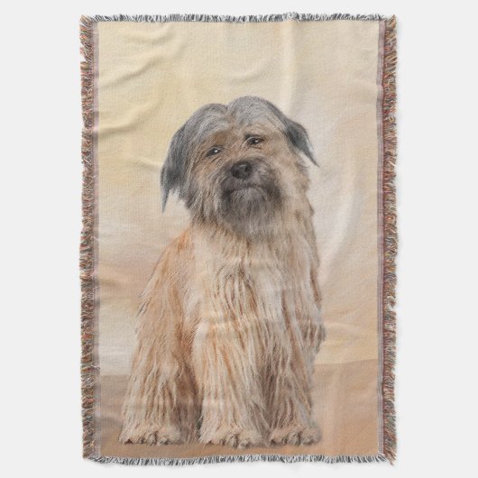Schilderen van kuddes van Pyrenean - Kute Original Deken (Voorkant Verticaal)