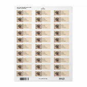 Schilderen van kuddes van Pyrenean - Kute Original Etiket (Full Sheet)