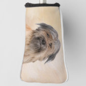 Schilderen van kuddes van Pyrenean - Kute Original Golfheadcover (Draai 90)