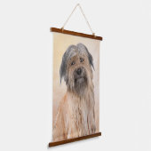 Schilderen van kuddes van Pyrenean - Kute Original Hangend Wandkleed (Gebogen)