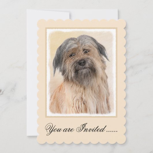 Schilderen van kuddes van Pyrenean - Kute Original Kaart (Voorkant)