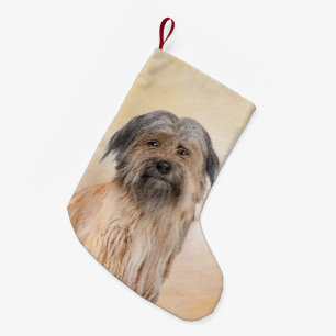 Schilderen van kuddes van Pyrenean - Kute Original Kleine Kerstsok