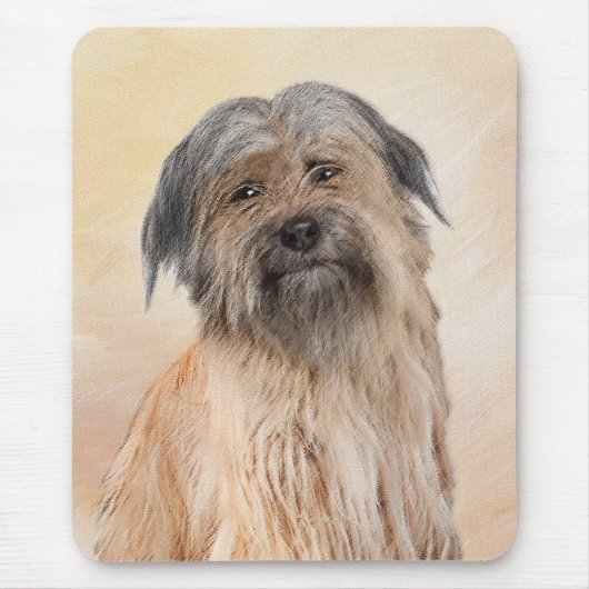 Schilderen van kuddes van Pyrenean - Kute Original Muismat (Voorkant)