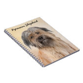 Schilderen van kuddes van Pyrenean - Kute Original Notitieboek (Rechterzijde)