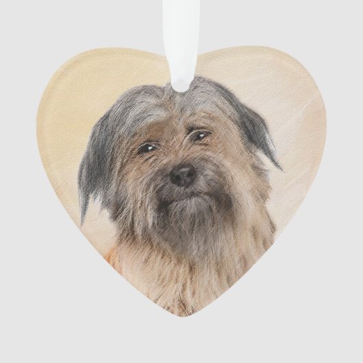 Schilderen van kuddes van Pyrenean - Kute Original Ornament (voorkant)