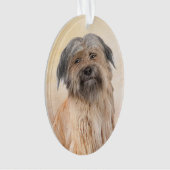Schilderen van kuddes van Pyrenean - Kute Original Ornament (voorkant)