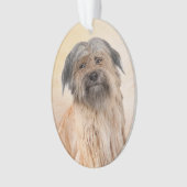 Schilderen van kuddes van Pyrenean - Kute Original Ornament (voorkant)