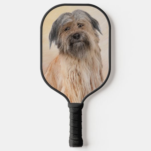 Schilderen van kuddes van Pyrenean - Kute Original Pickleball Paddle (Voorkant)
