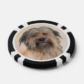 Schilderen van kuddes van Pyrenean - Kute Original Poker Chips (Enkel)