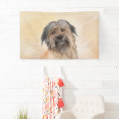 Schilderen van kuddes van Pyrenean - Kute Original Spandoek (Insitu)