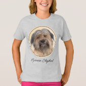 Schilderen van kuddes van Pyrenean - Kute Original T-shirt (Voorkant)