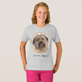 Schilderen van kuddes van Pyrenean - Kute Original T-shirt (Voorkant volledig)