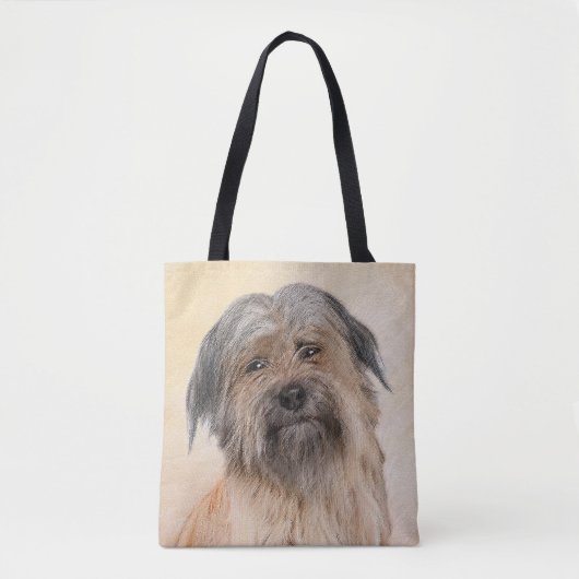 Schilderen van kuddes van Pyrenean - Kute Original Tote Bag (Voorkant)