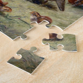  schilderen van kwartelvogels door Fitzwilliam Tai Legpuzzel (Zijkant)